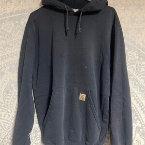Vintage Carhartt Navy Hoodie Sweatshirt